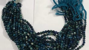 Afghanite Smooth Round Beads