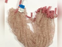 Rose Quartz carved pumpkin beads