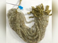 Golden Rutilated Quartzs Carved Pumpkin Beads