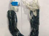 Kyanite Blue Slice Beads Rectangle