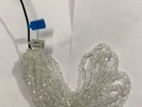 Diamond Quartz Chip Beads, Herkimer diamond beads