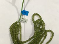 Peridot Faceted Nuggets Beads, Natural Peridot