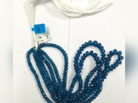 Neon Apatite Faceted Beads, Natural Stone, Natural Color