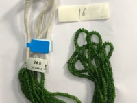 Chrome Diopside Smooth Beads, Natural Gemstone