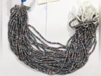 Sapphire, Multi Sapphire Beads Faceted, Multi Color Corundum Beads Faceted