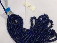 Lapis lazuli Smooth Roundel Beads