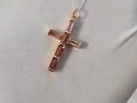 14k Solid Gold Diamond Pendants