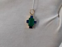 14k Solid Gold Diamond Pendants