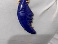 Moon 14k Solid Gold Diamond Pendants