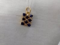 14k Solid Gold Diamond Pendants