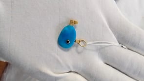 Fish 14k Solid Gold Diamond Pendants