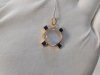 14k Solid Gold Diamond Pendants