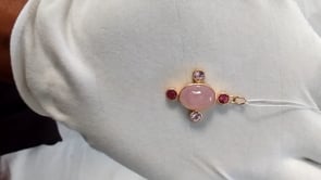 14k Solid Gold Diamond Pendants