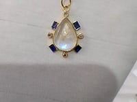 14k Solid Gold Diamond Pendants