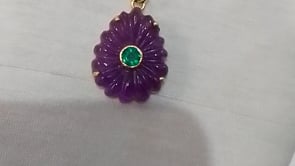 14k Solid Gold Diamond Pendants