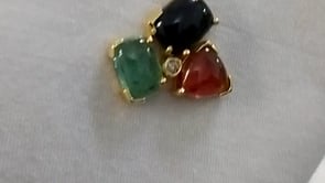 14k Solid Gold Diamond Pendants