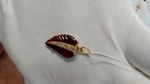 14k Solid Gold Diamond Pendants