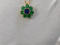 14k Solid Gold Diamond Pendants
