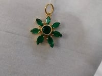 14k Solid Gold Diamond Pendants
