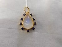 14k Solid Gold Diamond Pendants
