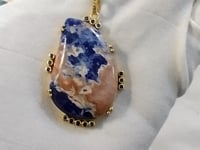 92.5 Silver Pave Diamond Pendant