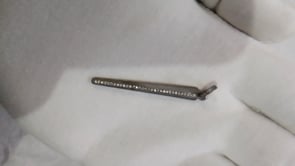 Spike Shape Diamond Pendants