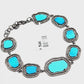 Sliced Tourquise Diamond Designer Bracelet
