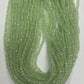 Prehnite Beads Faceted Round 3-4MM