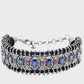 Ruby Sapphire and Diamond Bracelet