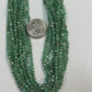 Emerald Natural Faceted Roundelle