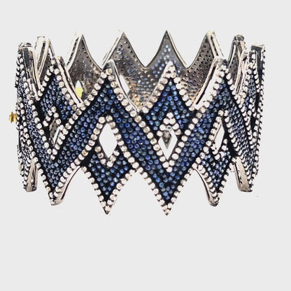 Blue Sapphire Bangles