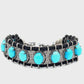 Thread Tourquise Diamand Designer Bracelet