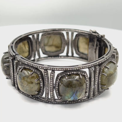 Laborite Diamond Bangle