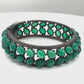 Green Onex Diamond Bangle