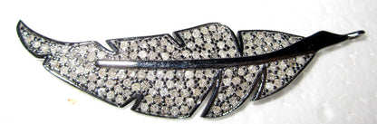 Silver and Diamond Pave  PENDANT & CHARMS
