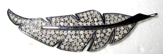 Silver and Diamond Pave  PENDANT & CHARMS