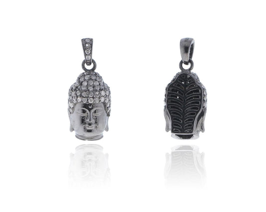 BUDDHA DIAMOND PAVE PENDANT