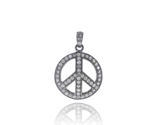 Silver and Diamond Pave PENDANT & CHARMS