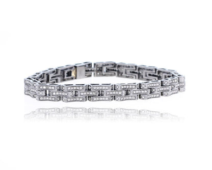 Silver and Diamond Pave  BRACELETS, BANGLES & CUFFS