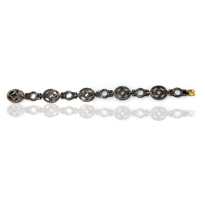 Silver and Diamond Pave  BRACELETS, BANGLES & CUFFS