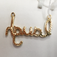14K Solid Gold Laugh Diamond Pendants. Genuine handmade pave diamond Pendant. Approx Size 0.48 "(12 x 26 mm)