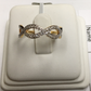 14k Solid Gold Diamond Rings