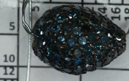 Tear Drop Shape Pave Beads