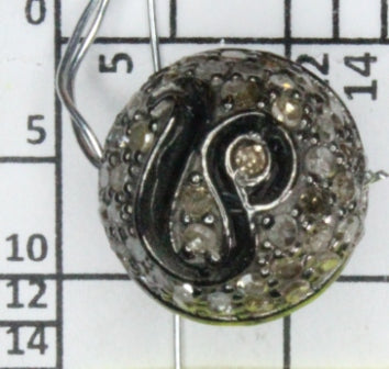 Green Diamond   Connector Charms