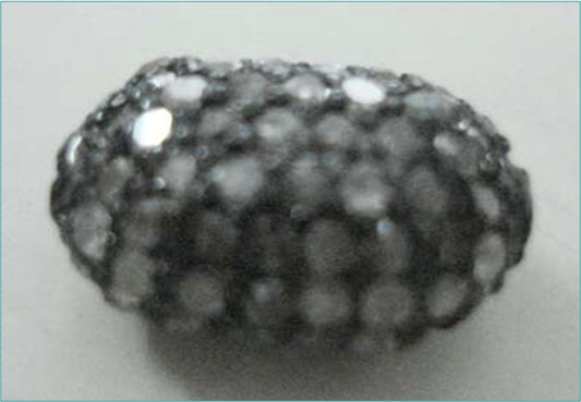 NUGGET SHAPE PAVE DIAMOND BEADS