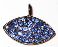 Diamond Oval Shape Pendant, Pave Diamond Pendant, Pave Oval Shape Necklace