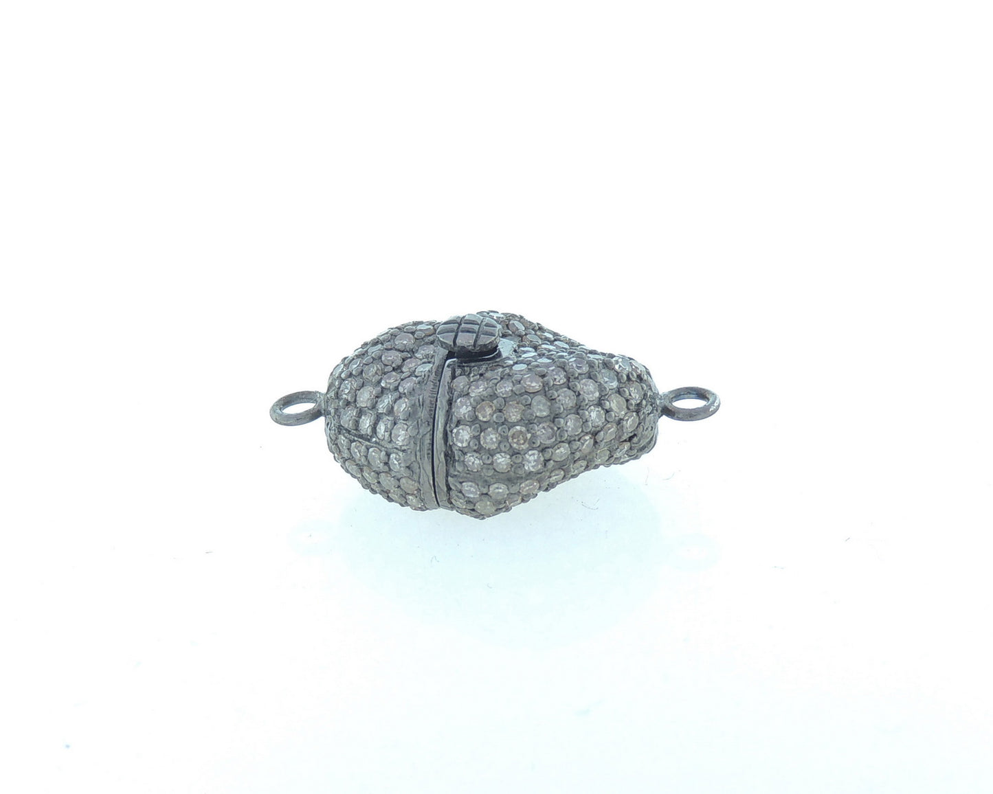 Diamond Beads Push Clasp