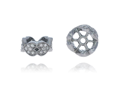 PAVE DIAMOND PAVE BEADS