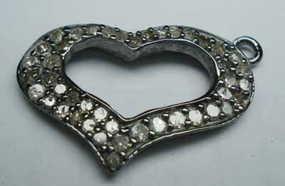 Open Diamond Heart