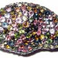 Nugget Shape Pave Beads with Diamond And Gemstone